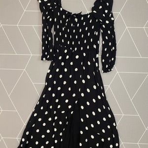 Reformation Dress polka dot